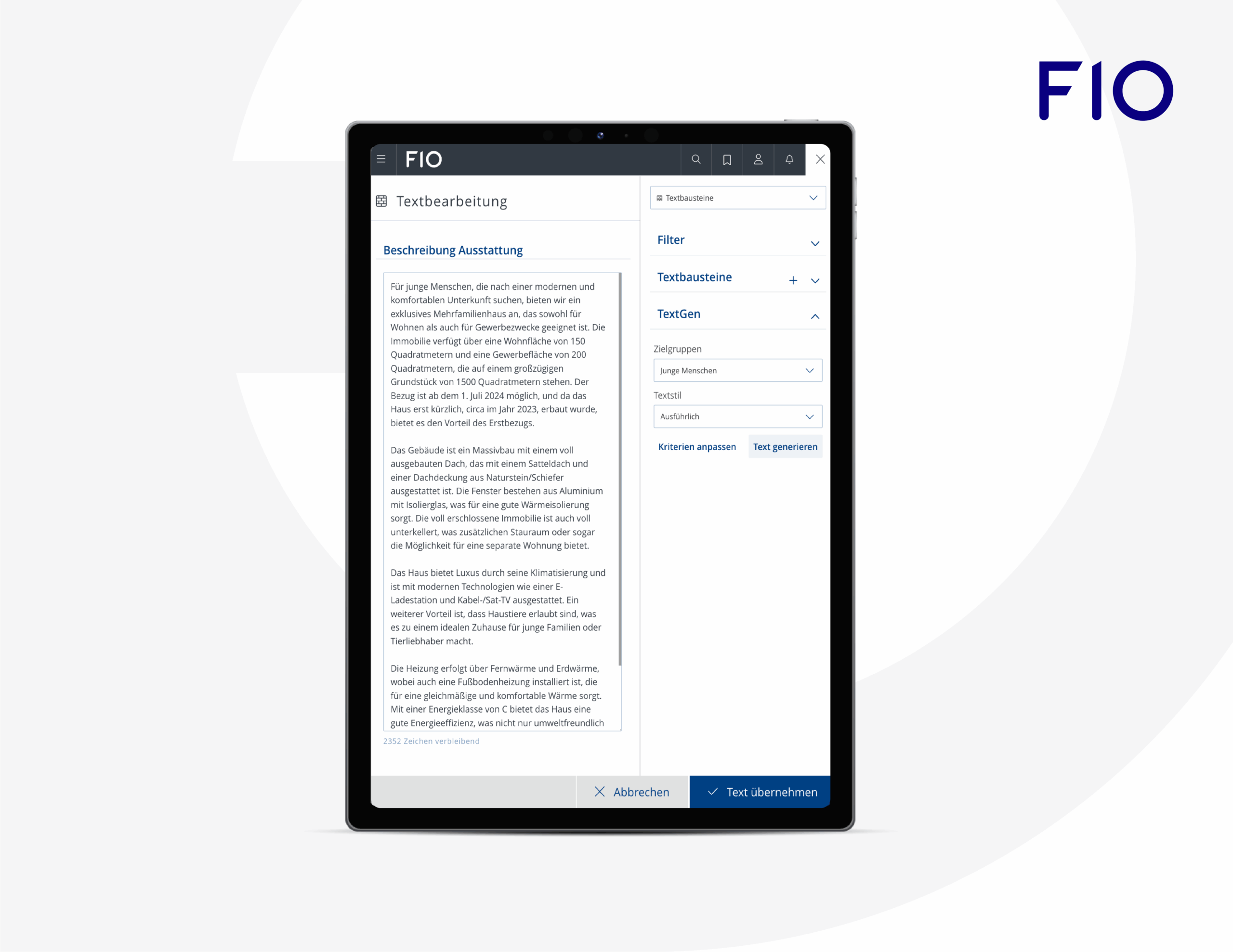 Feature im Fokus: Weniger Tipparbeit, mehr Ergebnisse mit TextGen AI