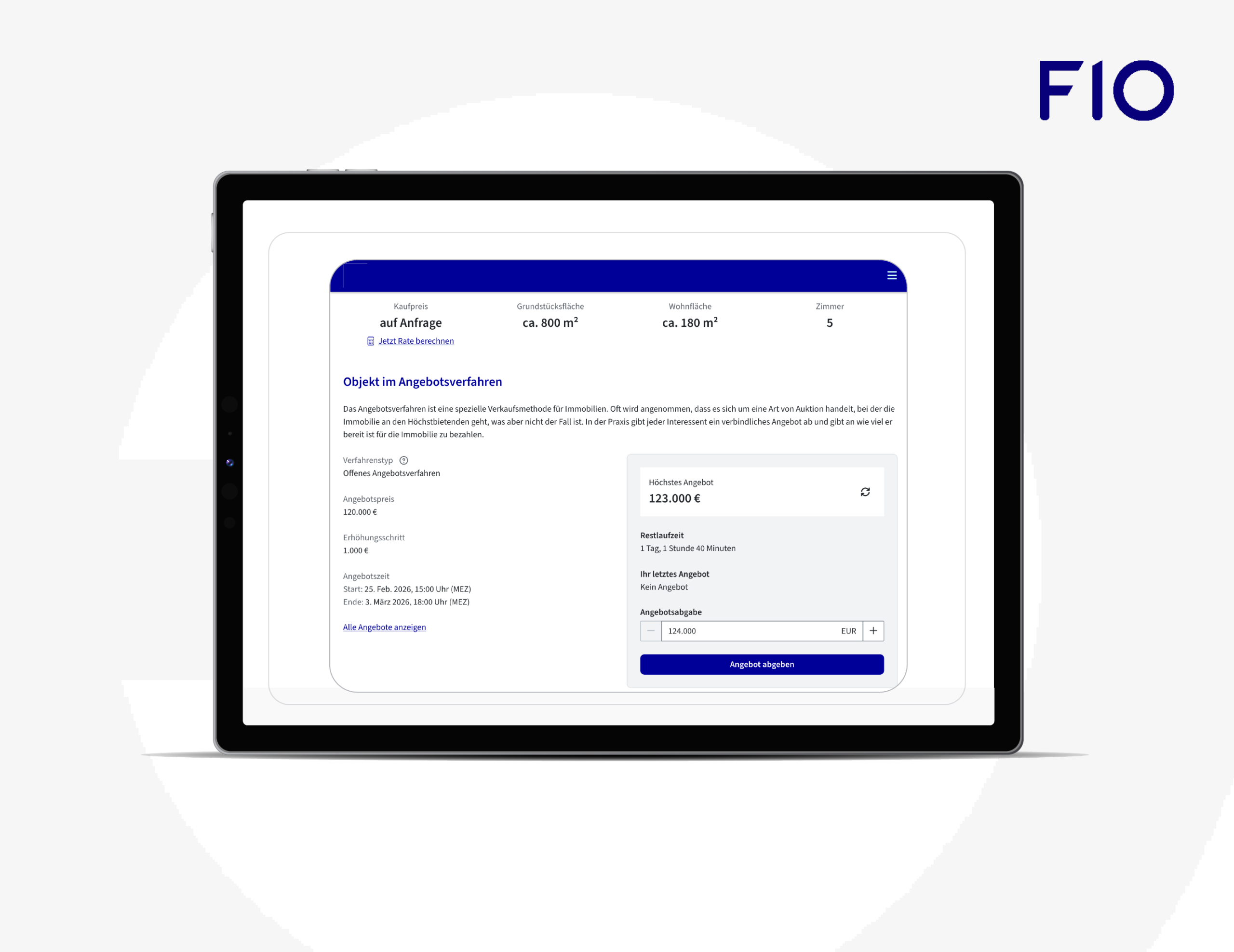 Feature im Fokus: Digitales Angebotsverfahren für Immobilienmakler:innen