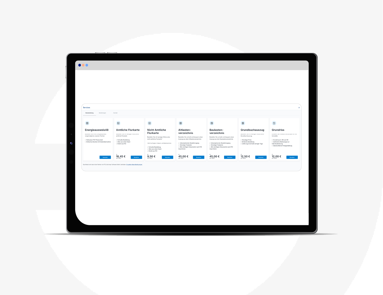 Alle Immobilienservices an einem Ort: Das Serviceportal im FIO Webmakler