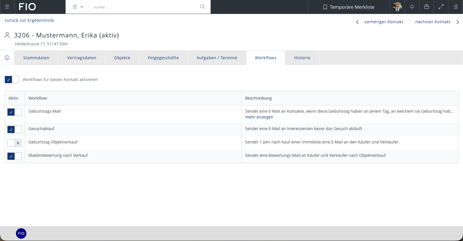Workflow Manager Details